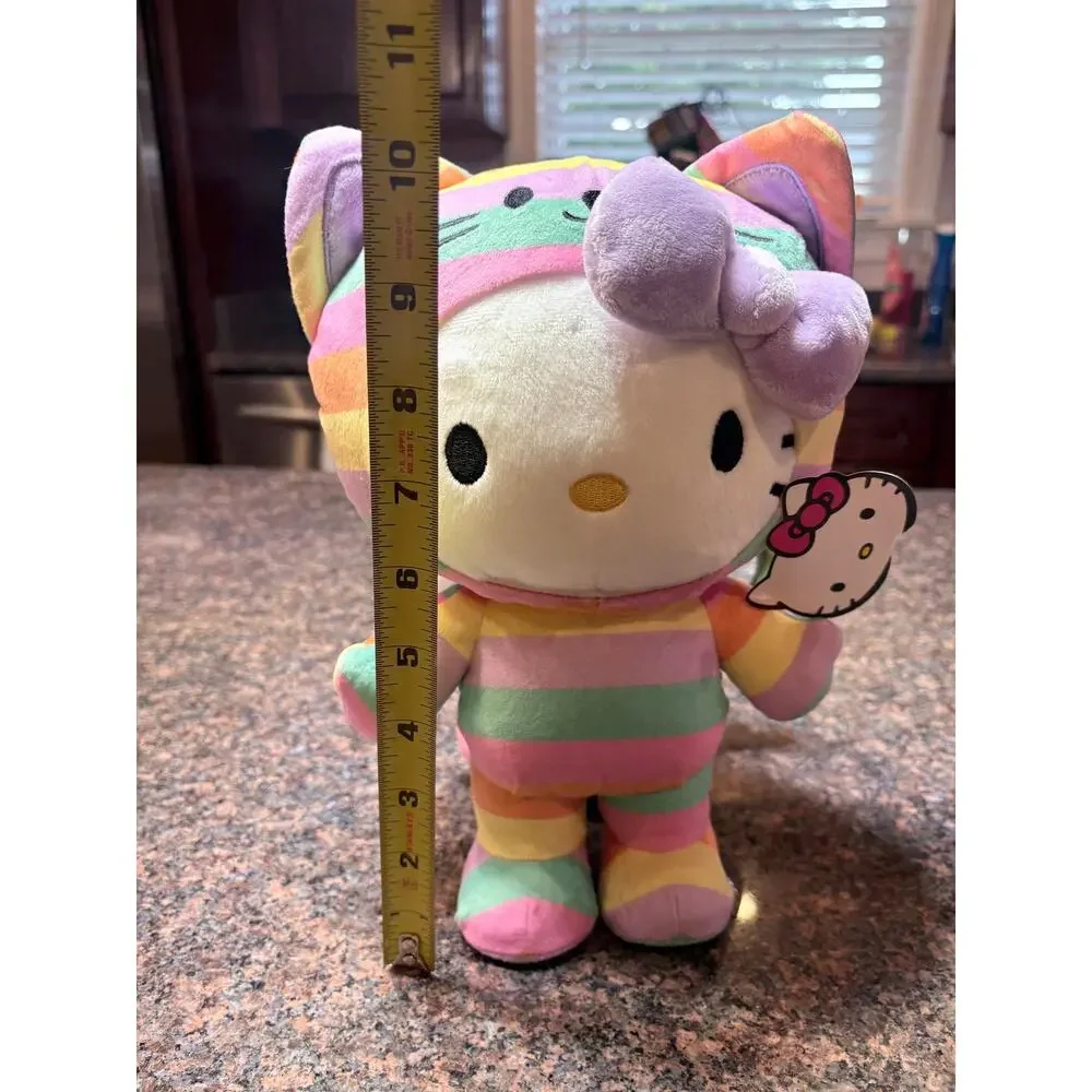 Hello Kitty Pastel Striped Cat Costume Plush - Picture 5 of 16